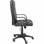 FAUTEUIL DE DIRECTION VILLA SIMILICUIR NOIR - FOROL