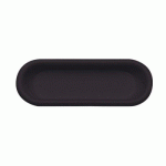 POIGNÉE CUVETTE - PLASTIQUE - NOIR - 82X29 MM CADAP