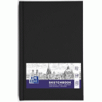 SKETCHBOOK OXFORD ART BROCHURE A5 192P 100G NOIR