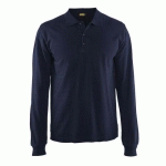 POLO MANCHES LONGUES MARINE TAILLE XL - BLAKLADER