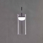 PRANDINA DIVER SUSPENSION LED S5 2 700 K NOIRE