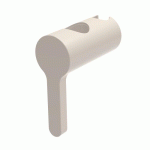 SUPPORT DE DOUCHETTE VERSO CARE - BLANC NORMBAU