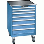 ARMOIRE BLEU CAP. 717X725X1112 AVEC 7 TIR. 75KG _ 78.666.040 - LISTA