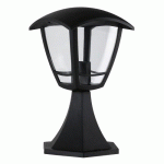 BORNE LUMINEUSE EXTÉRIEURE CLASSIC CURVED À ÉQUIPER E27 - NOIR PAULMANN