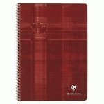 CAHIER RELIÉ CLAIREFONTAINE 100 PAGES GRANDS CARREAUX 29,7X21 CM