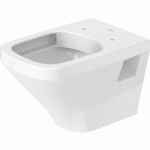 CUVETTE WC SUSPENDUE SANS BRIDE AVEC SIPHON ÉMAILLÉ - DURASTYLE RIMLESS DURAVIT
