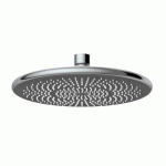 DOUCHE DE TÊTE CHROMÉE GRISE - DIAMÈTRE 225 MM - WATERSAVING SYSTEM WENKO
