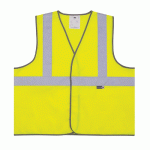 GILET DE SIGNALISATION 3 BANDES JAUNE XL