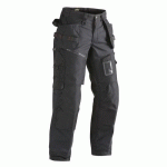 PANTALON DE TRAVAIL X1500 SOFTSHELL NOIR TAILLE 56 - BLAKLADER