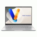 PC PORTABLE ASUS VIVOBOOK S 14 OLED S5406SAL-SF315W 14'' OLED WUXGA 60 HZ COPILOT+ PC INTEL CORE ULTRA AI 5 16 GO RAM 512 GO SSD ARGENT