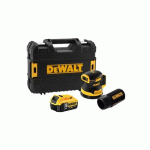 PONCEUSE EXCENTRIQUE XR 18V DCW210NT-XJ + BATTERIE LITHIUM XR 18V 5AH DCB184 DEWALT