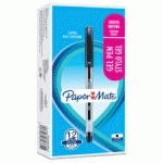 PAPER:MATE STYLO À BILLE JIFFY, NOIR - LOT DE 48