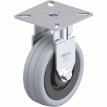 BLICKLE - ROULETTE FIXE Ø 75MM BANDAGE CAOUTCHOUC SBR 60KG - BPA-VPA 75K