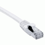 CORDON RJ45 CATÉGORIE 6A S/FTP LSOH SNAGLESS BLANC - 75 M - DEXLAN