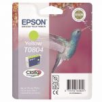 EPSON CARTOUCHE D'ENCRE COLIBRI T0804 J (C13T08044010) - CLARIA PHOTOGRAPHIC - COULEUR: JAUNE