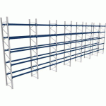 RACK 1 DÉPART + 6 SUIVANTS LXLXH 2700X19900X6000 1000KG 5 NIV - BITO