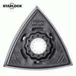 SUPPORT POUR FEUILLE ABRASIVE CMT, FIXATION STARLOCK.