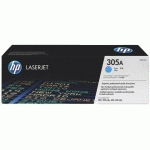 HP 305A - CE41XA TONERS COULEURS SÉPARÉES POUR IMPRIMANTE LASER - HP