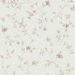 PAPIER PEINT INTISSÉ POUR CUISINE | PAPIER PEINT VERT ET BLANC MOTIF FLORAL | TAPISSERIE MODERNE IDÉALE POUR CHAMBRE ADULTE - 10,05 X 0,53 M