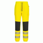 PORTWEST KX346 JOGGING HAUTE-VISIBILITÉ PW3 FLEXI JAUNE/NOIR - TAILLE XL