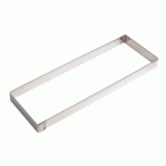 RECTANGLE À FLAN INOX LONGUEUR 370MM LARGEUR 110MM_371 843 - MATFER