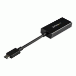 STARTECH.COM ADAPTATEUR USB TYPE-C VERS HDMI 4K 60 HZ AVEC HDR - COMPATIBLE THUNDERBOLT 3 - DP 1.4 - HDMI 2.0B (CDP2HD4K60H) - ADAPTATEUR VIDÉO EXTERNE - MEGACHIPS MCDP2900 - NOIR