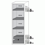 ARMOIRE SÉCURITÉ S-CLASSIC-90 S90.196.060.WDASR GRIS CLAIR