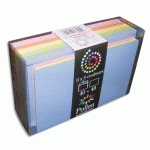 COFFRET POLLEN DE 40 ENVELOPPES 90X40MM + 40 CARTES 82X128MM - ASSORTIMENT PRINTEMPS - LOT DE 2