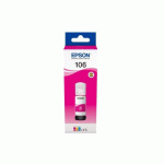 EPSON 106 BOUTEILLE D’ENCRE MAGENTA ECOTANK -  AUTHENTIQUE