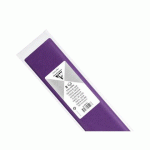 LOT DE 10 - PAPIER DE SOIE, SACHET DE 8 FEUILLES PLIÉES 18G/M2 AU FORMAT 50X75CM - VIOLET