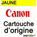 PFI-207 Y - CARTOUCHE D'ENCRE JAUNE - PRODUIT D'ORIGINE CANON - 300ML - 8792B001