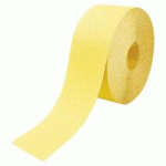 ROULEAU PAPIER CORINDON JAUNE PONÇAGE MANUEL ET MACHINE 115 MM