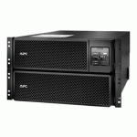 APC SMART-UPS ON-LINE SRT10KRMXLI - 10 KW/VA, 6X C13 + 4X C19 + SORTIE MONOPHASÉE CÂBLÉE, MONTABLE EN RACK, NMC INTÉGRÉ
