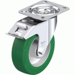 BLICKLE - ROULETTE PIVOTANTE À FREIN Ø 125MM BANDAGE POLYURÉTHANE PU 250KG - L-ALST 125K-FI