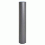 BORNE ANTI-BÉLIER Ø 22 CM COUVERCLE INOX ZINC GRIS PROCITY - PROCITY