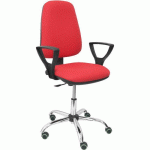 CHAISE DE BUREAU SIERRA CP ACCOUDOIRS FIXES - ROUGE