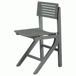 CHAISE EOLE AST - HÊTRE ANTHRACITE - HÊTRE ANTHRACITE - SUNSET CREATION