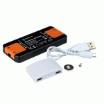 INTERRUPTEUR RADIO AVEC VARIATEUR TEO - BLANC SYNERCIA