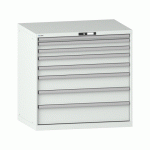 LISTA - ARMOIRE À TIROIRS (HXLXP) 100 X 102,3 X 72,5 CM KEY LOCK R7035