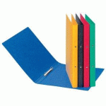 LOT DE 7 - CLASSEUR 2 ANNEAUX, EN CARTON, VERT