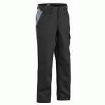 PANTALON DE TRAVAIL INDUSTRIE NOIR/GRIS TAILLE 56C - BLAKLADER