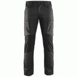 PANTALON DE TRAVAIL SERVICES STRETCH GRIS FONCÉ/NOIR TAILLE 48 - BLAKLADER