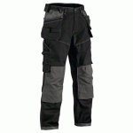 PANTALON DE TRAVAIL X1900 ARTISAN CORDURA® NYCO NOIR TAILLE 50L - BLAKLADER