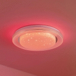 LINDBY SMART PLAFONNIER LED MIZUNI, TUYA RGBW CCT 38 CM
