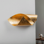 LINDBY WRENJO APPLIQUE MURALE LED, OR, 45 CM