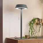 OLIGO GLANCE LAMPE À POSER LED GRISE MATE