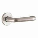 POIGNÉES DOUBLES POUR ROSACE OU PLAQUE - ALU ARGENT - BERCY VACHETTE