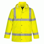 PORTWEST S460 PARKA D'HIVER HI-VIS TRAFFIC JAUNE - TAILLE M