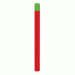 POTELET CARREFOUR ÉCOLE Ø76 MM - ROUGE 3020/VERT 6018 - PROCITY