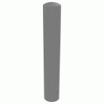 POTELET URBIN TÊTE BOMBÉE MÉTAL HTR 1 M Ø 168 MM - GRIS 9006 - BUTON DESIGN